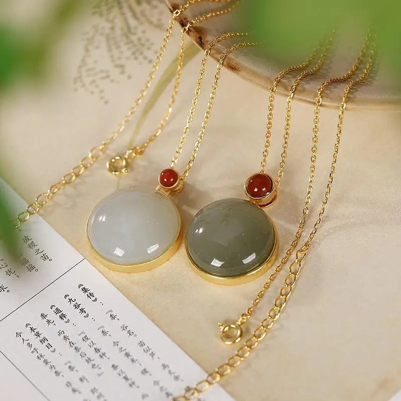 Collier saphir argent pierre naturelle femme