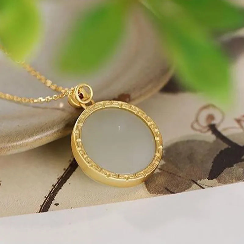 Collier saphir argent pierre naturelle femme