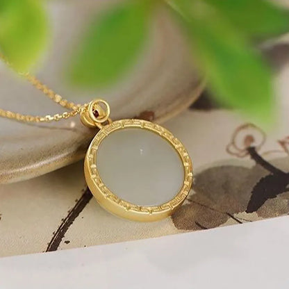 Collier saphir argent pierre naturelle femme
