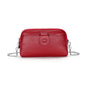 Portefeuille long cuir véritable femme pochette chaîne bandoulière