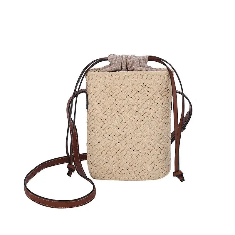 Sac raphia bohème plage femme été