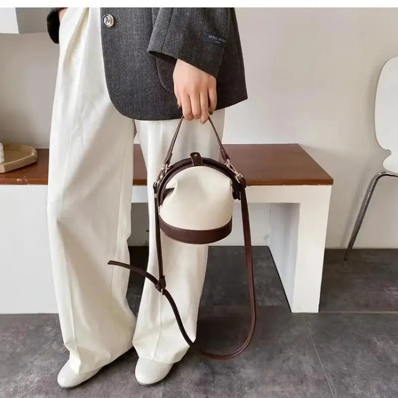 Sac bucket femme tendance bandoulière épaule automne hiver