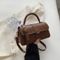 Sac satchel cuir vintage femme