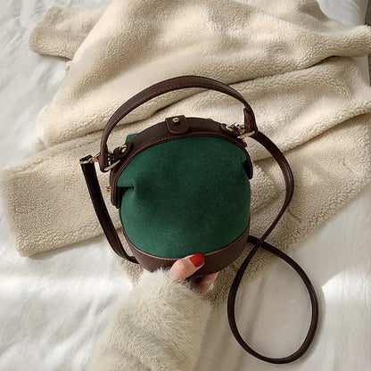 Sac bucket femme tendance bandoulière épaule automne hiver