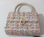 Sac à main femme tendance 2026 simili cuir motif carreaux