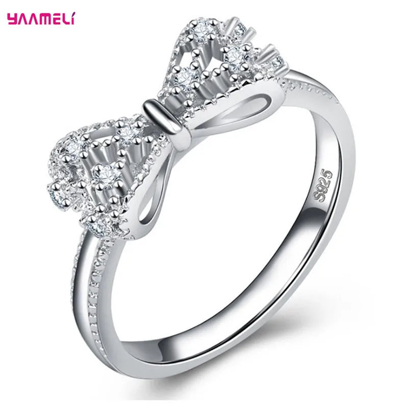 Bague argent 925 certifié zircon AAA femme