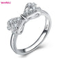 Bague argent 925 certifié zircon AAA femme