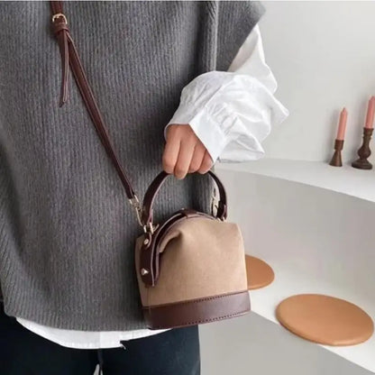 Sac bucket femme tendance bandoulière épaule automne hiver