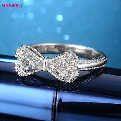 Bague argent 925 certifié zircon AAA femme
