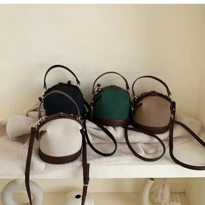 Sac bucket femme tendance bandoulière épaule automne hiver