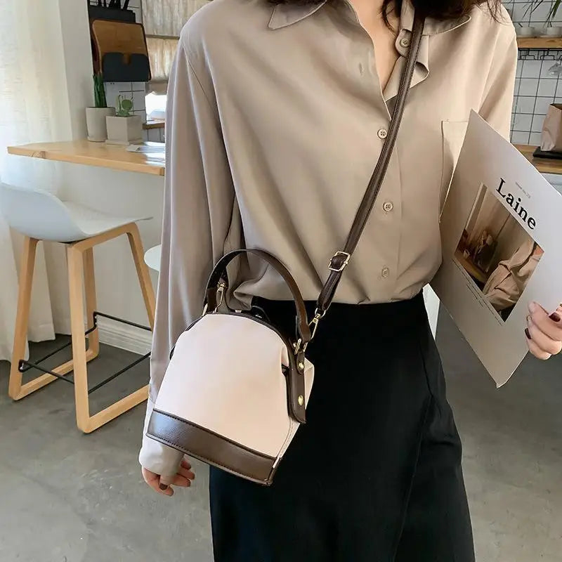 Sac bucket femme tendance bandoulière épaule automne hiver