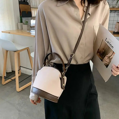 Sac bucket femme tendance bandoulière épaule automne hiver